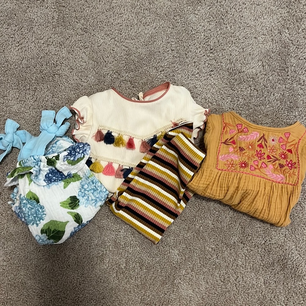 NWOT Lot of Mud Pie Baby Girl Clothing